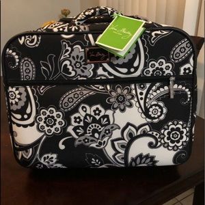 Vera Bradley Luggage tote, with rollers